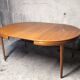 Vintage Scandinavian teak table from the 1960s by Johannes Andersen.