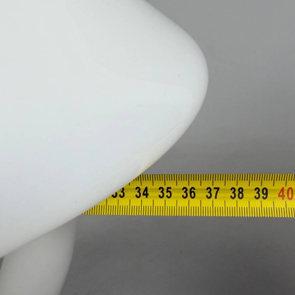 Mushroom table lamp in Murano glass by De Majo, large vintage design from the 70s.