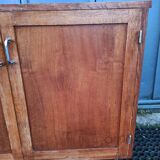 Low storage sideboard 2 doors iron base year 50 60