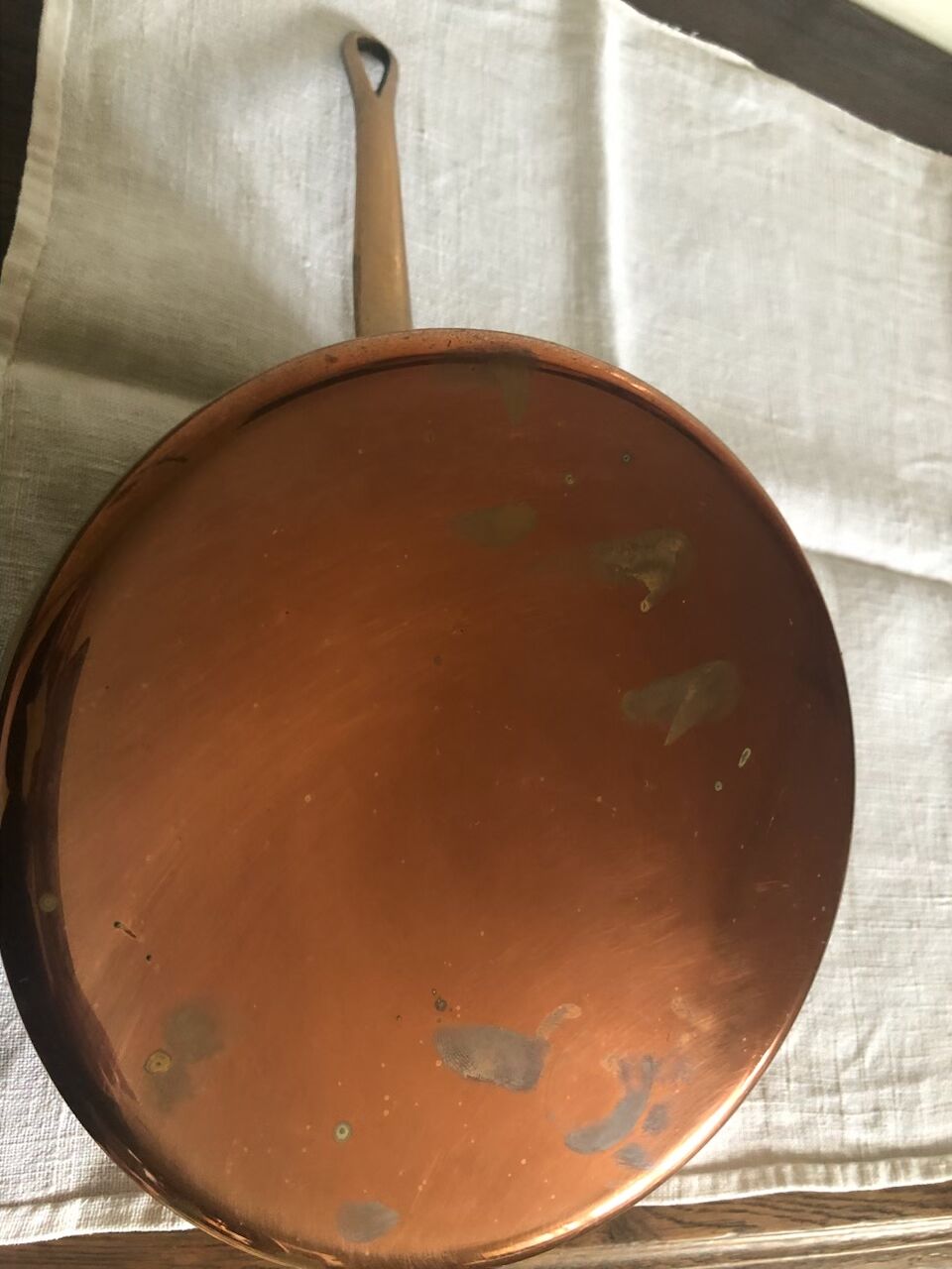 Copper pans