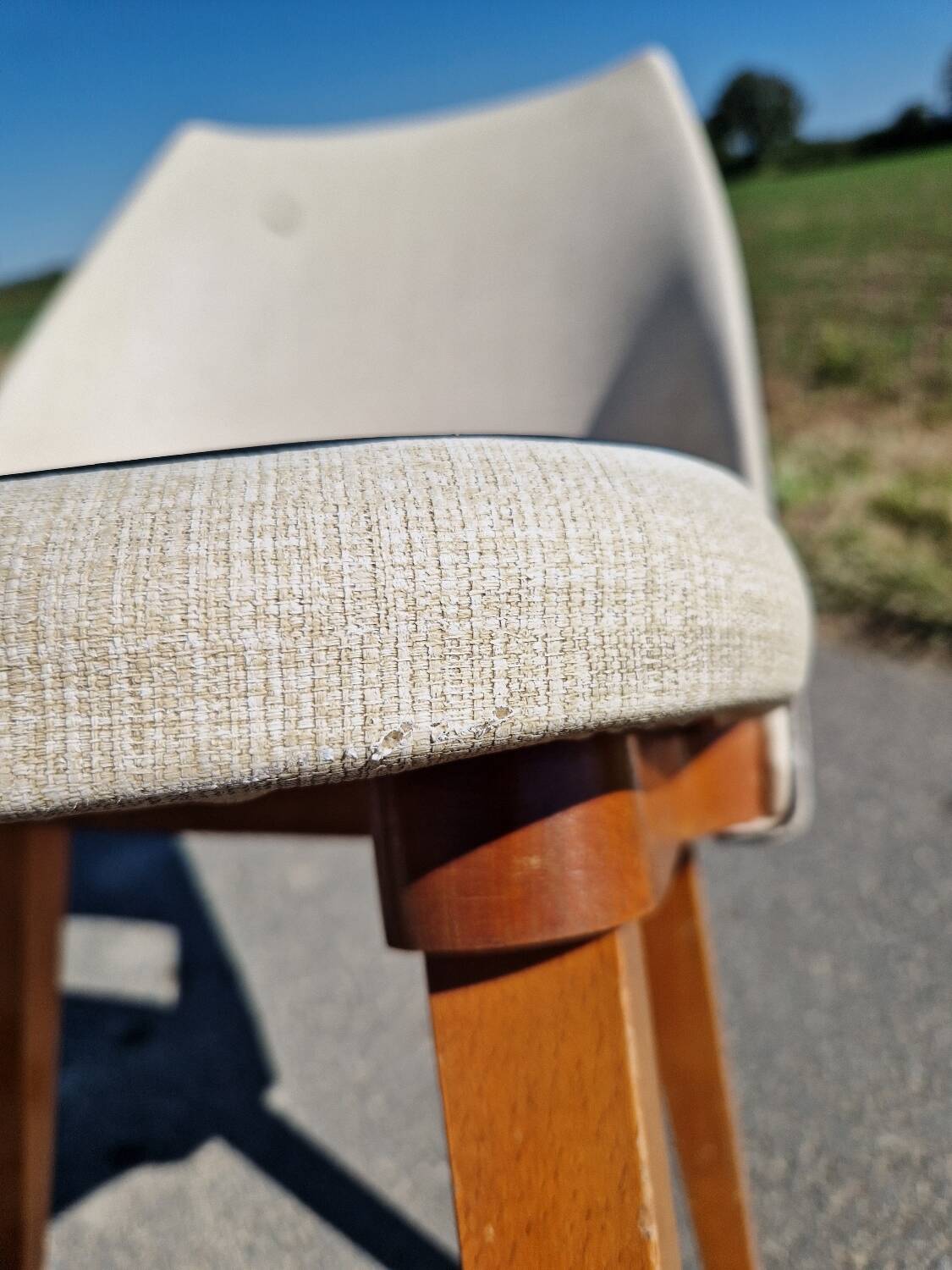 Set of 2 barrel chairs from the 60s