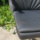 Fauteuil de bureau en cuir de Mario Ruiz