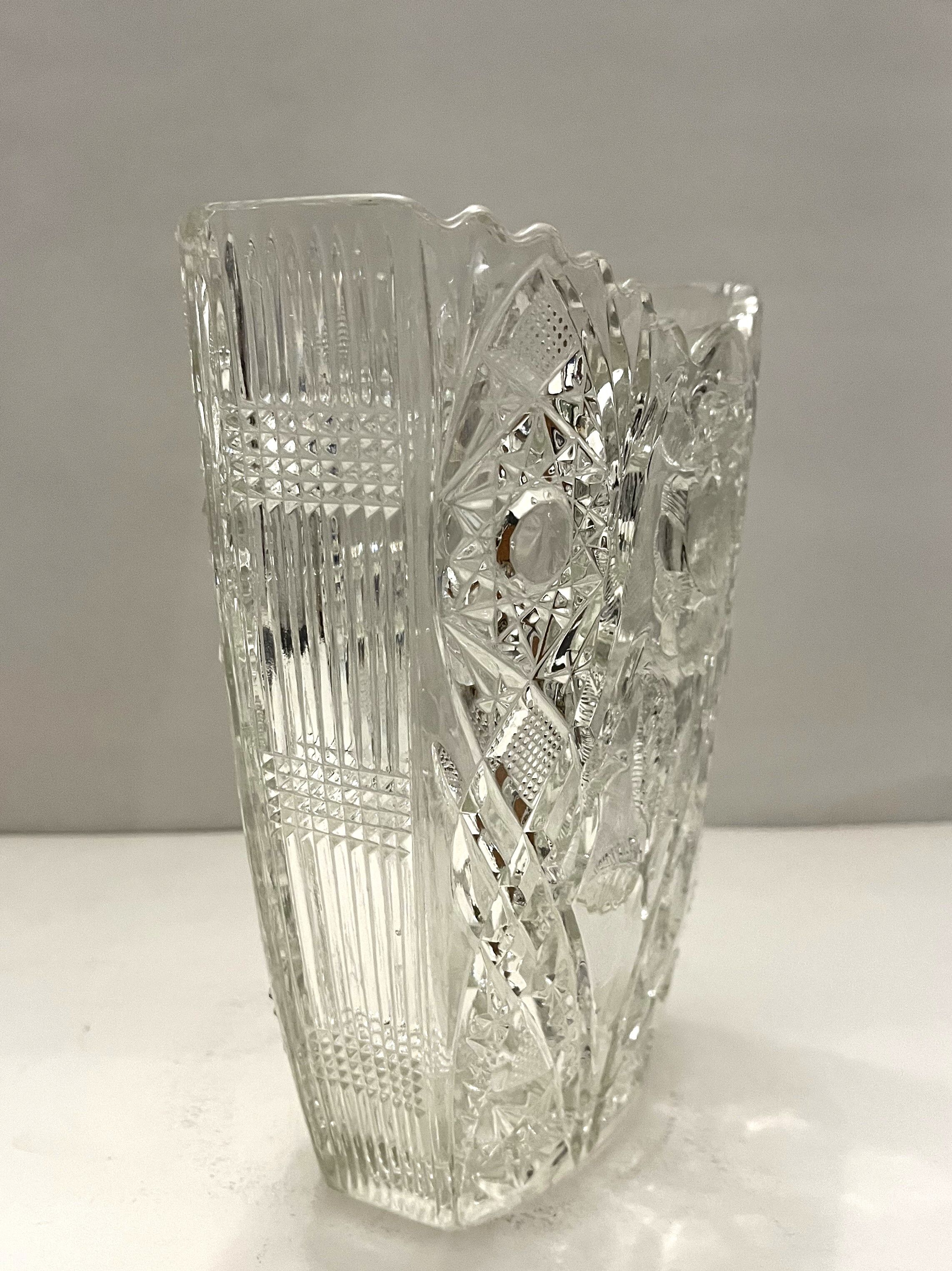 Art Deco glass vase