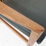 Hans Olsen for Brdr Juul Kristensen, rattan backed sofa, Denmark 1950s