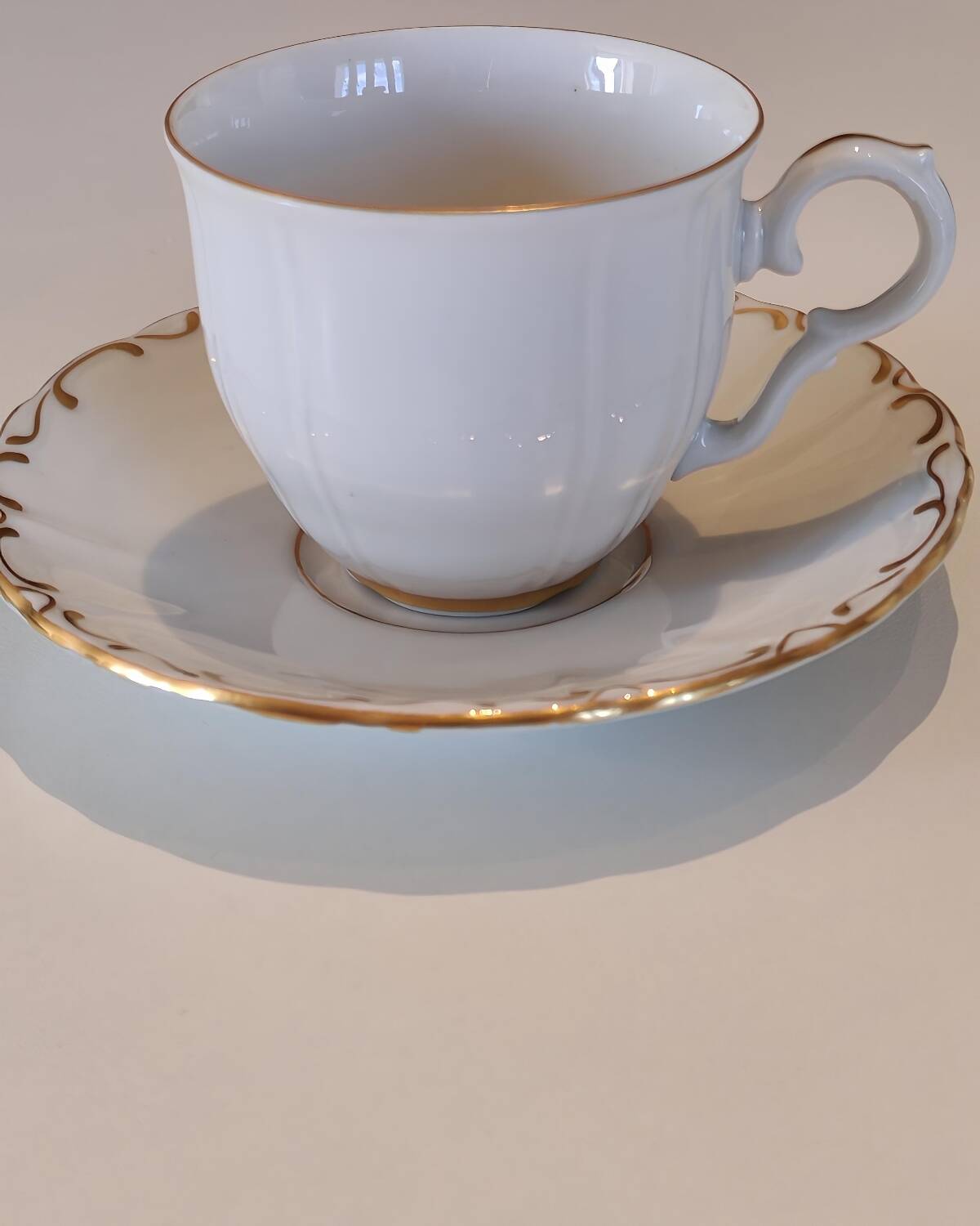 Service à café en porcelaine de Bohème