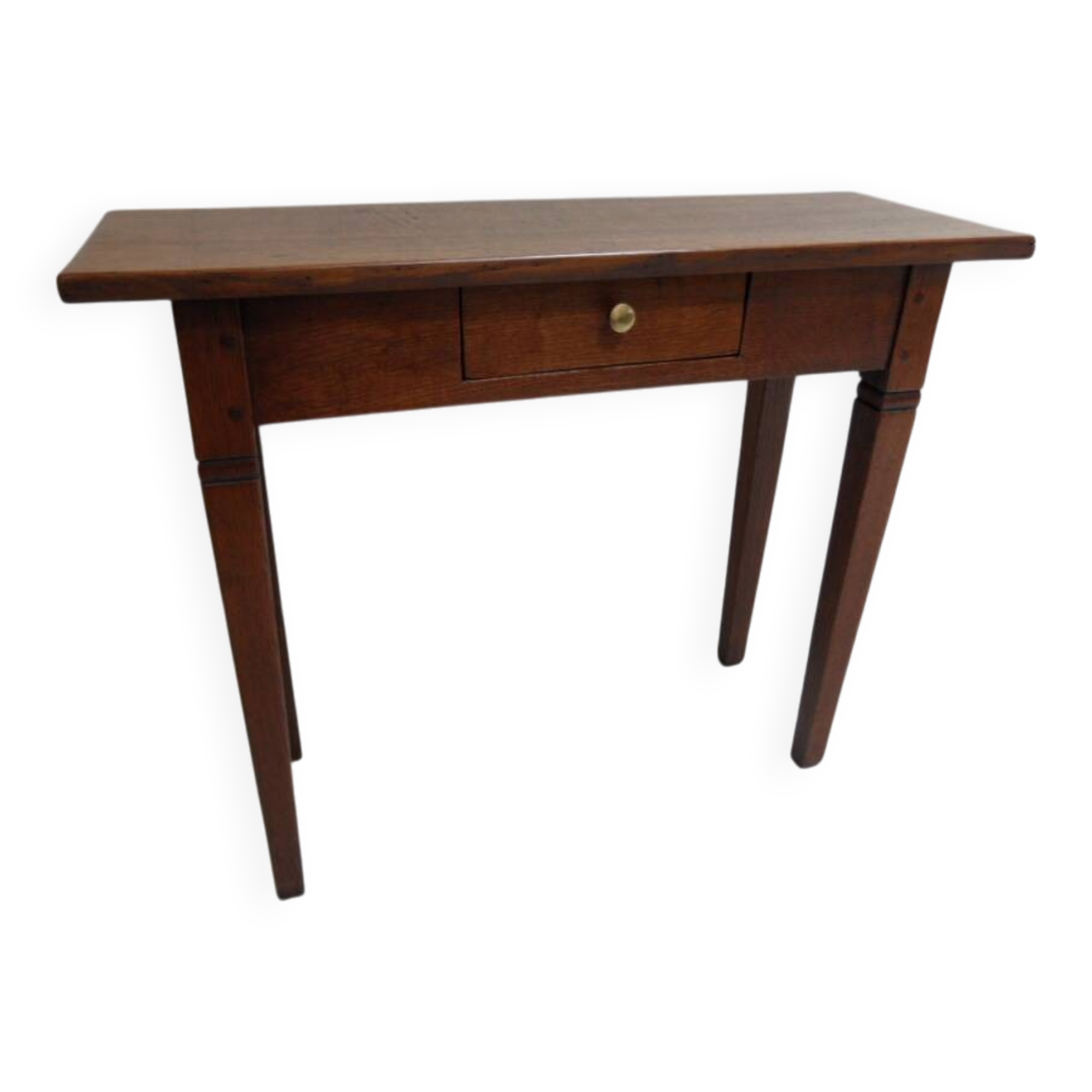 Antique oak sidetable