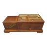Antique wooden cigarette box