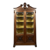 Bibliothèque Italienne style Renaissance en noyer vers 1850