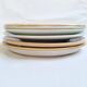 Henriot flat plates, Céranord, Sarreguemines Digoin