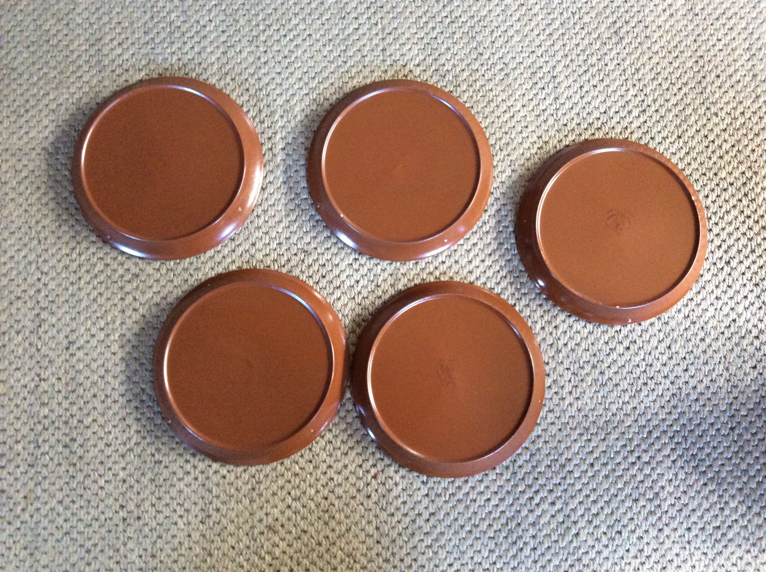 Series of 5 flat plates