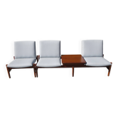 Modular vintage lounge set in teak signed by Karl SØrlie & SØnner.