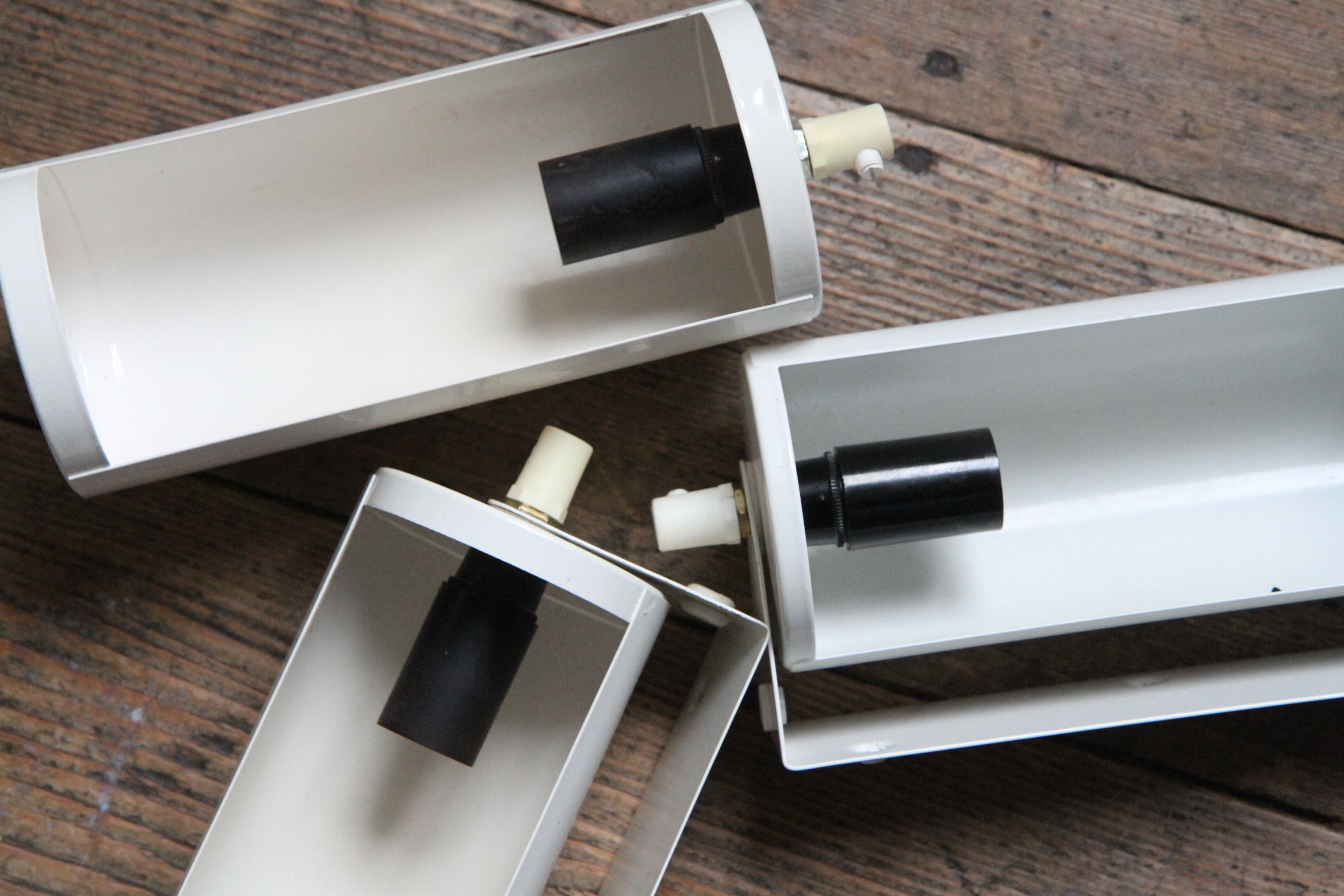 Vintage metal sconces