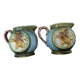 Set of slipware ceramics in Onnaing style