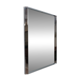 Vintage triangular prism-shaped side edge mirror 1970s