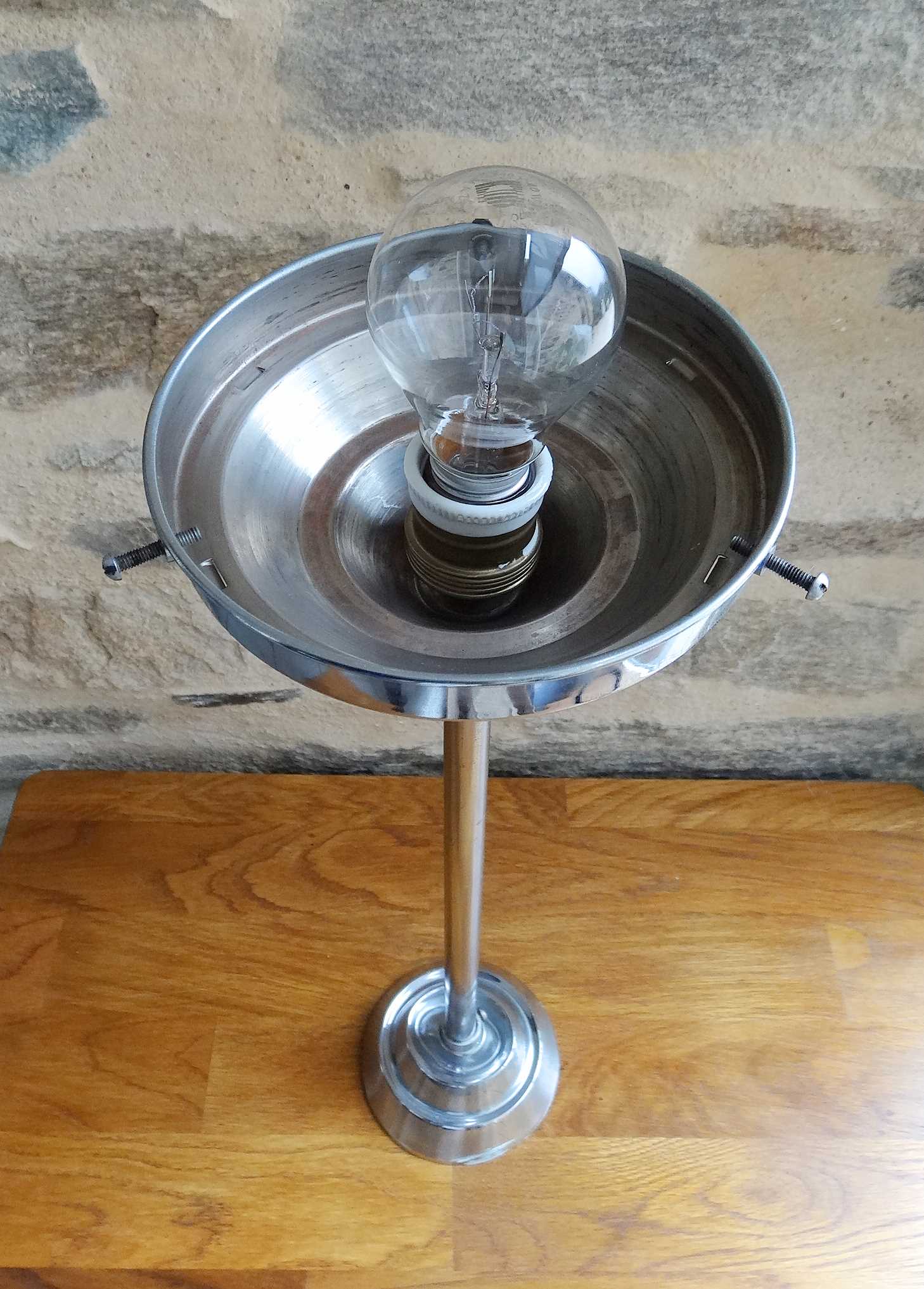 Suspension art deco globe large format - 30 cm