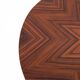 Round Art Deco coffee table, Poland, mid 20th century. after renovation.