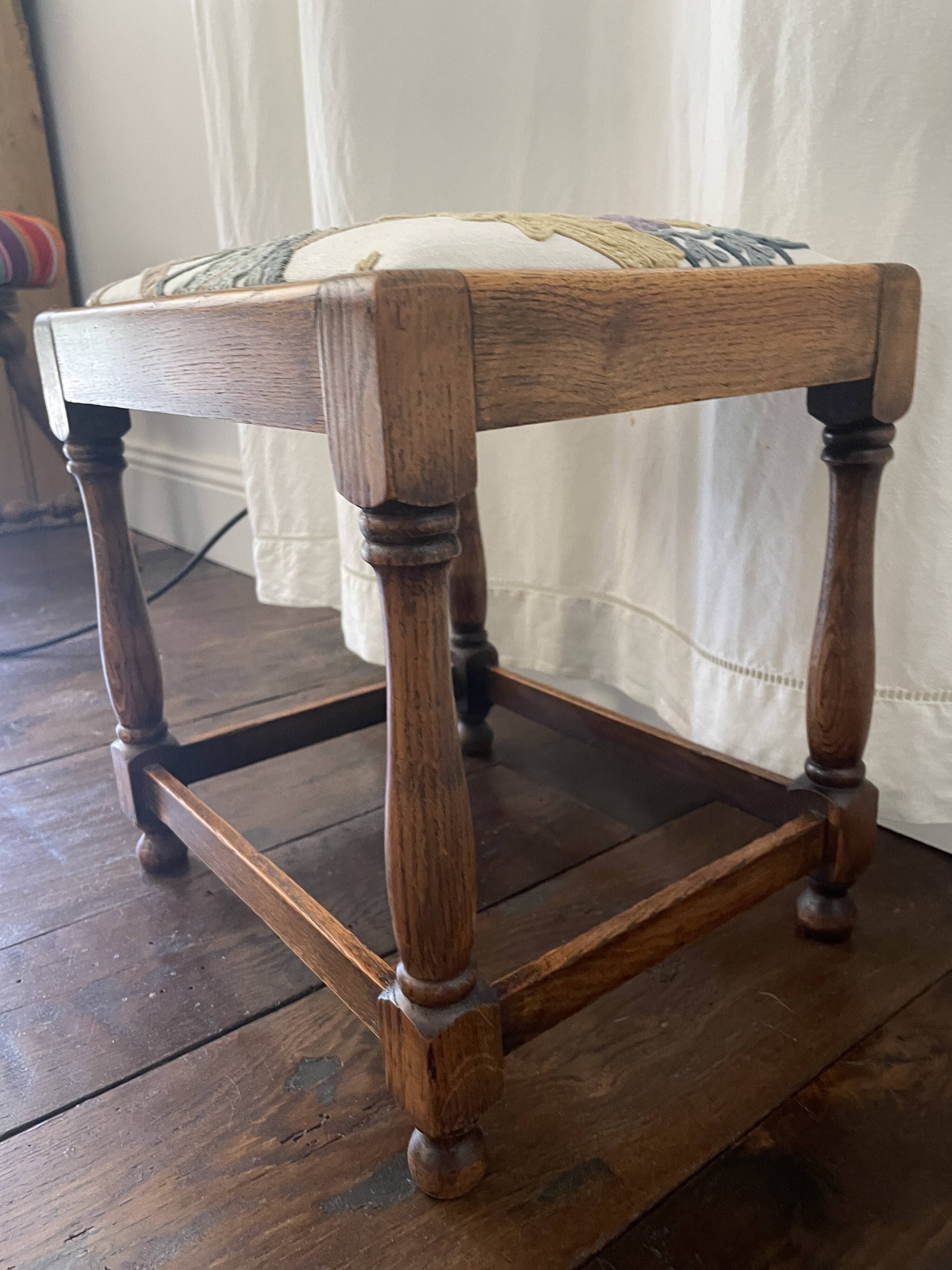 English footrest from the late 19th century.