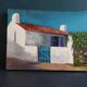 French oil painting, signed CD, 2002