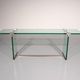Table d'appoint Modèle T30 par Peter Ghyczy - design des années 1970 (2 mètres de long)