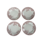 Old pink ironstone plate Eglantine Moulin des Loups