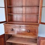 Library, mahogany secretary, mid-19th century