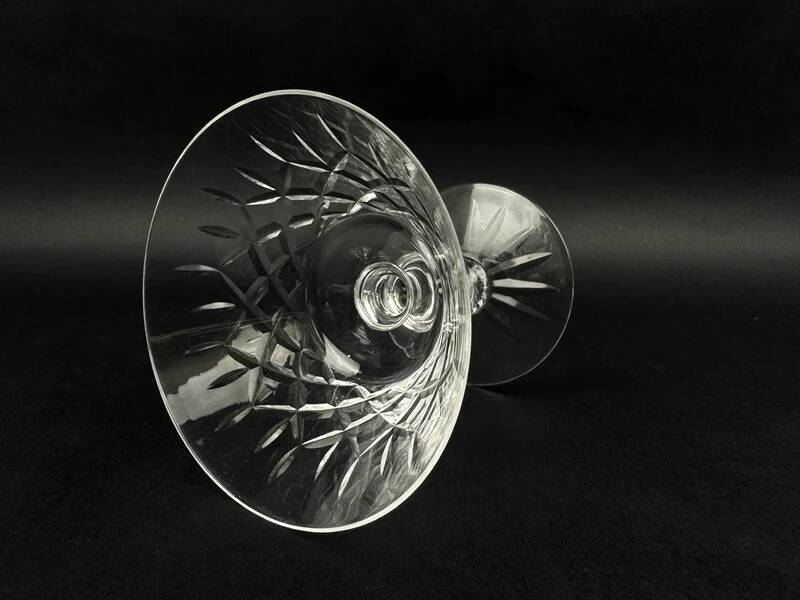 Set of 4 cut crystal bowls from Lorraine, 10.5 cm