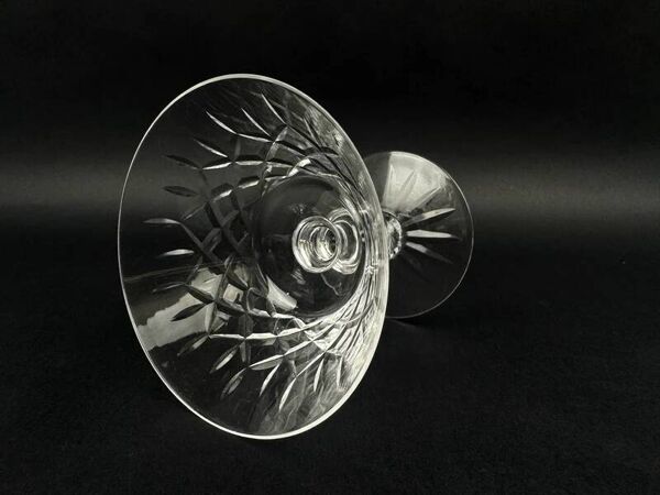 4 coupes en cristal taillé de Lorraine