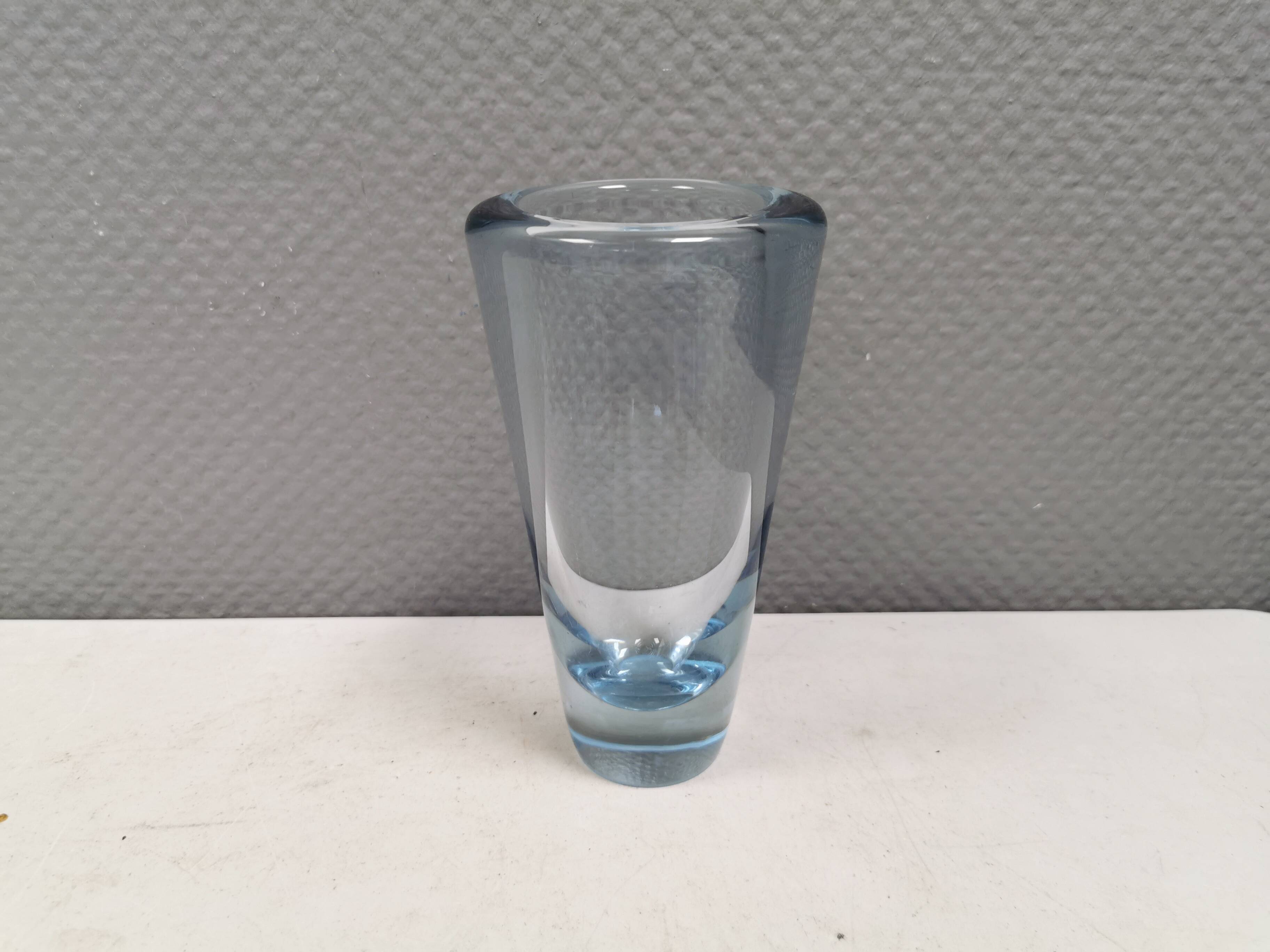 Vase from Holmegaard Denmark, designed by Per Lütken in 1961.