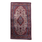 Vintage Indian rug 2.1' x 3.9' (67cm x 120cm), 1970s - 1C1121