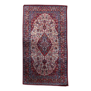 Tapis indien vintage 2,1' x 3,9' (67 cm x 120 cm), années 1970 - 1C1121