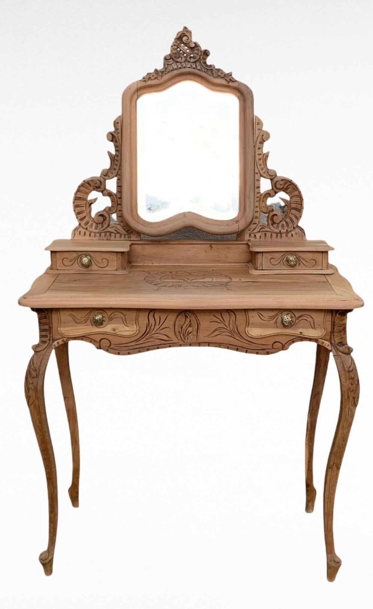 Dressing table raw wood 1900