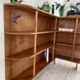 Étagère bibliothèque d’angle des années 60 ART DÉCO
