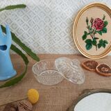 Small candy maker in chiseled glass reims France