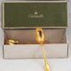 Christofle América gold-plated, 12 moka spoons, coffee, 10 cm, excellent condition.