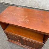 Wooden buffet, wooden TV unit in Louis XIV style.