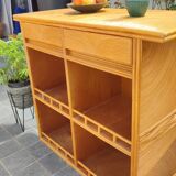 Vintage bamboo bar 1970