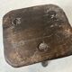 Vintage brutalist stool