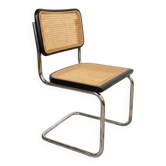 Black Cesca B32 chair after Marcel Breuer, Italy