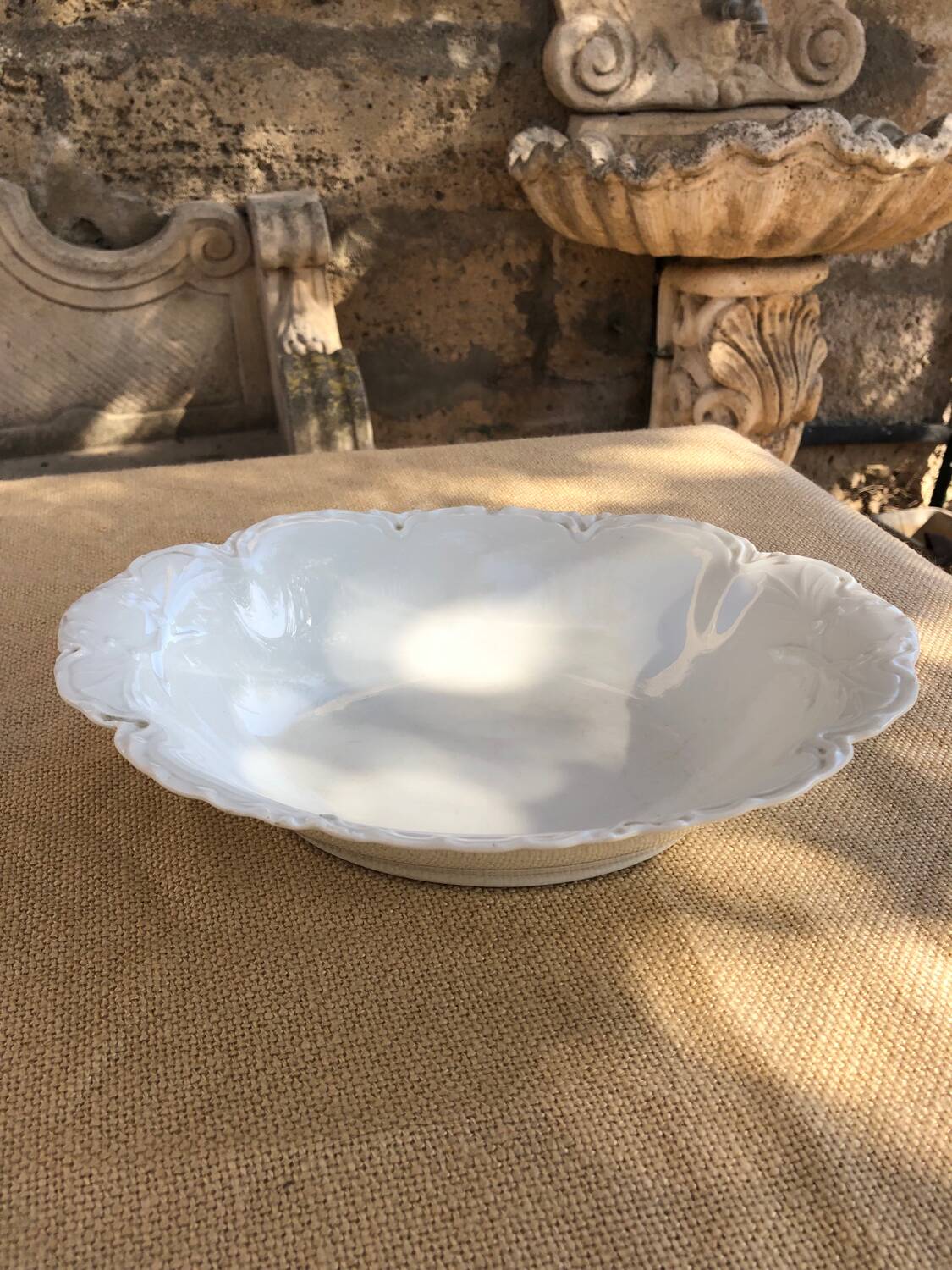 Fruit basket - ceramic salad bowl