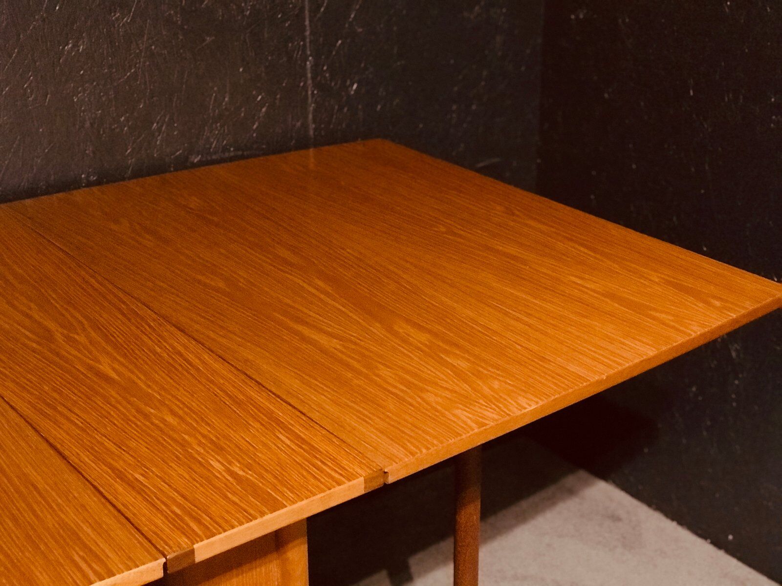 Mid-century teak folding table