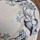 Set of 2 Longchamp ironstone plates model Lila Art Nouveau 22 cm