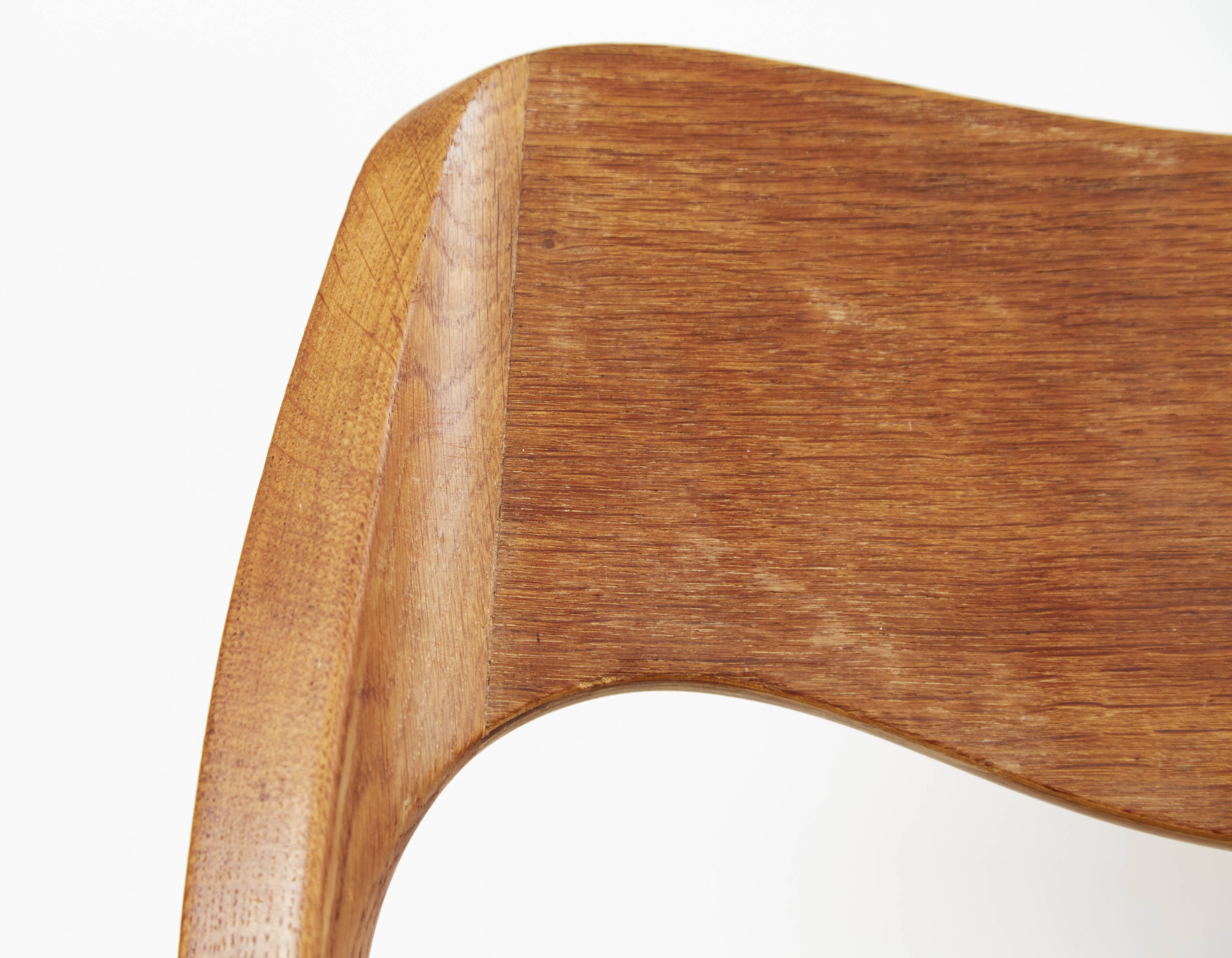 Niels O. Møller No. Dining Chairs No.71 for J. L Moller, Set of 3