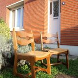 Set of 2 Guillerme and Chambon chairs