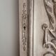 Ancienne porte patinée pièce bois décorative