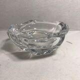Cendrier cristal Daum grand modèle signé France vintage