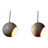 Pendant lamps vintage 70s balls design Mathias
