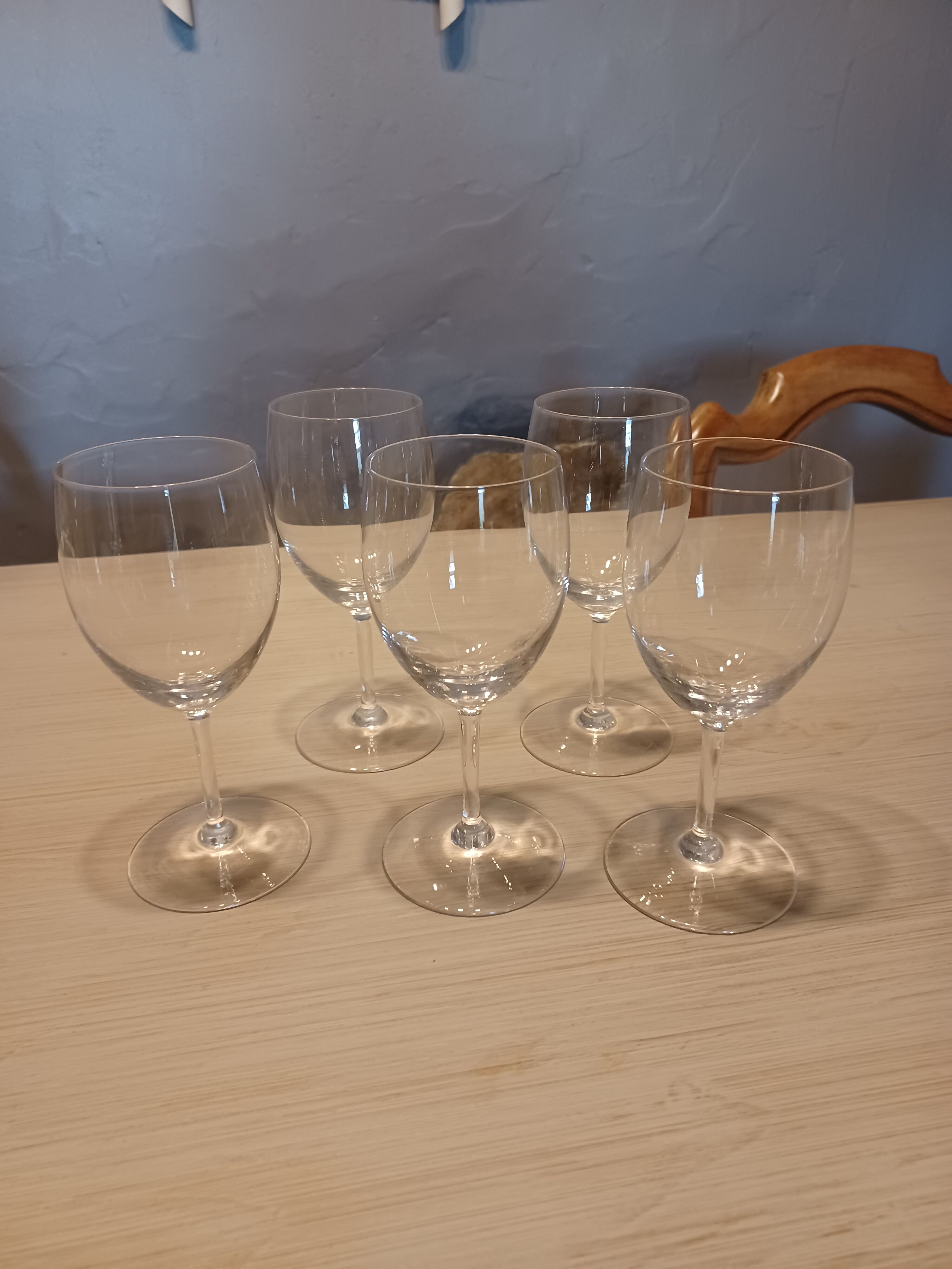 5 crystal edge glasses