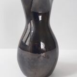 Vintage 1960 vase in pearly ceramic