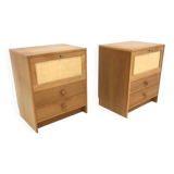 Set de 2 tables de chevet "Atmosfär", Åke Hassbjer, Tingströms, Suède, 1960