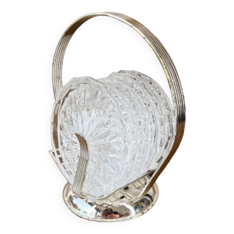 6 coasters with holder